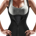 Women Waist Trainer Corset Zipper Vest Body Shaper Cincher Shapewear Slimming Belt Sports Girdle Neoprene Sauna Tank Top