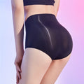 Sexy Unisex Oil Shiny Sheer See Through Boxer High Elastic Safety Short Smooth Bottom Wear Glossy Ultrathin Underwear Slim  Body