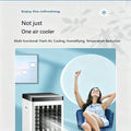 SIHAO Portable Air Conditioner Fan Humidifier Evaporative Cooler with Remote Control 10L Water Tank Strong Wind Silent Cooling