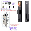 Outdoor Waterproof Lock Wifi Tuya APP Remote Voice Intercom Electronic Door Lock Face Fingerprint Smart Door Lock With Camera
