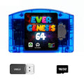 SC64 5000 in 1 N64 Game Cartridge Open Source Flash Card 16GB/32GB Free TF Card For Nintendo 64 Support N64DD/SNES/GBC Games