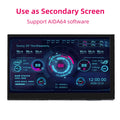 7 Inch Portable Display IPS LCD Capacitive Touch Screen 1024x600 Monitor Optional Speakers for Raspberry Pi Laptop PC