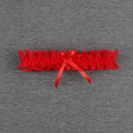 Women Sexy Bow Lace Leg Ring Lingerie Floral Garters Belt Bowknot Leg Loop Wedding Bridal Cosplay Lolita Girl Stocking Suspender