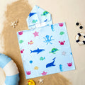Cute Fashion Baby Beach Blanket Super Absorption Boy And Girl Bath Towel Breathable Newborn Wrap