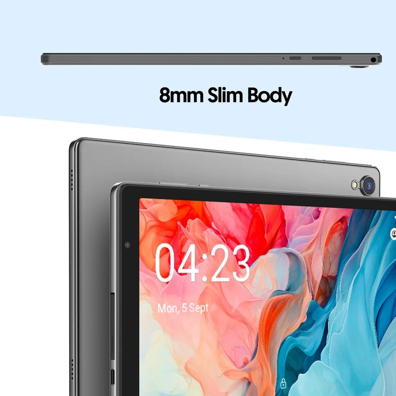 Latest Android 14 Tablet, 10-inch Tablet, Quad-core Processor, 5G WiFi, 4GB ROM + 32GB RAM, 1280*800 Resolution, 6000mAh Battery