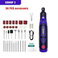 Mini Electric Drill Multifunctional Grinder 3 - Speed USB Power Tool with Engraving Pen and Accessories Set - View 8 | SAMAG