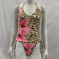 Women's Leopard Print Tankini Set V-Neck High-Waisted | SAMAG