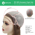 Alwayshair 100% European Virgin Hair Wig 6" 8"10" Injection Lace Lady Wig Silky Straight Short Human Hair French Lace Front Wigs