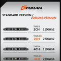FUHAM TNT-2S/4S Class D Digital Power Amplifier 2200W 8Ω 2/4 Channel Professional Audio DJ Stage Subwoofer Line Array Speaker Am
