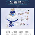 New Arrival Genshin Impact Snezhnaya Odette Cos Women Winter Outfit Halloween Carnival Comic Con Advance Payment Pre-sale