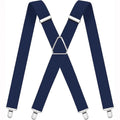 New Adjustable Adult Suspenders Elastic Strong Metal Clips Adult Belt 4 Clips Clip-on Suspenders Men Women