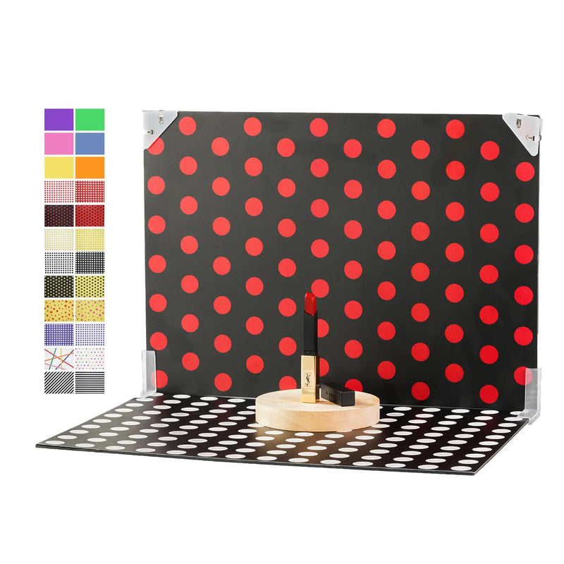 Selens Background Paper Double-Sided Product Photography Backdrops Photo Studio Kits Props  for Food/Makeup/Jewelry/Christmas