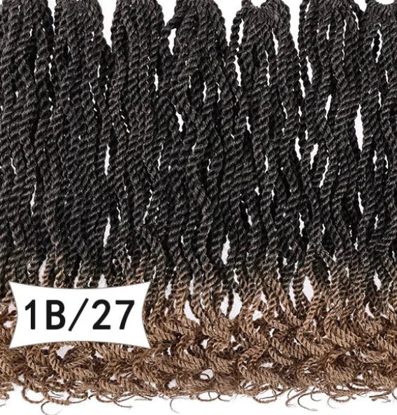 Synthetic Braided Full Lace Wigs with Baby Hair 12inch Curly Twist Box Braided Wigs for Woman Glueless Braided Wigs on Sale
