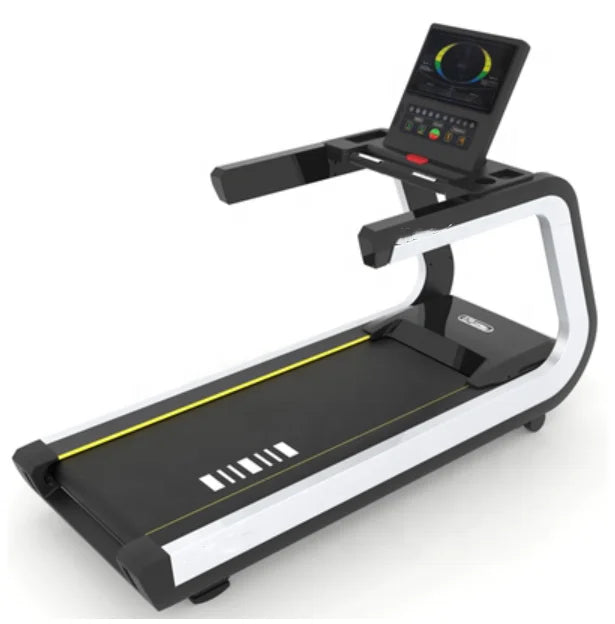 Electric Commercial Keyboard Treadmill With LCD Screen Wireless Heart Rate 3.5HP Motor Foldable Design 200kg Capacity On Sale