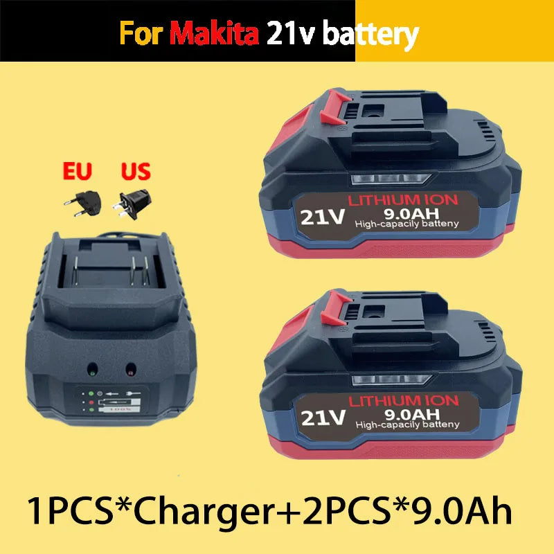 for Makita6.0Am 9.0Am 12.0Am 18V 12.0Ah Rechargeable Battery for Makita Cordless Drill & Power Tools