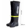 Fashionable Men's Rain Boots Large Size Long Rain Boots Extra Long Outdoor Fishing Shoes Waterproof Non-slip Lightweight Shoes