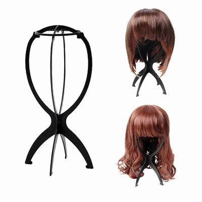 Folding Wig Stand Plastic Adjustable Portable Hat Display | SAMAG