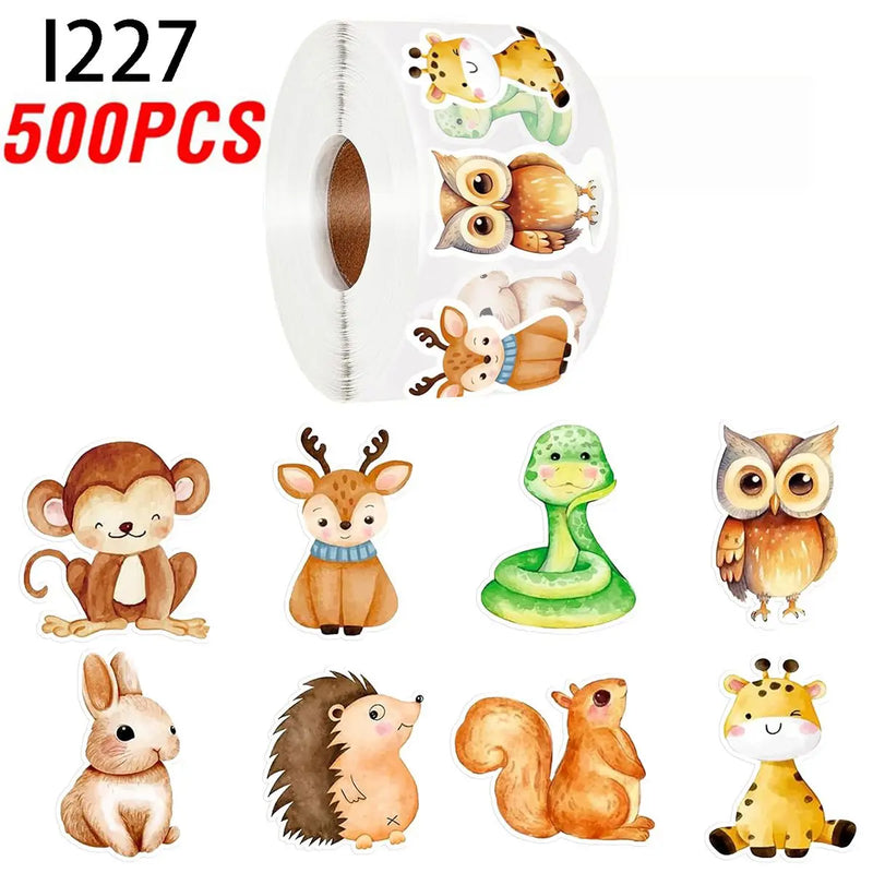 100 - Cute Animal Stickers for Children Cartoon Zoon - View 7 | SAMAG