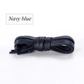 Autumn Winter Waxed Cotton Shoelaces 0.8CM Width Flat Waterproof Laces Unisex Boots Casual Sneakers Shoelace Leather Laces Shoes