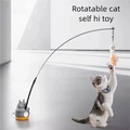 Cat Teaser Wand Steel Wire Dragon Cat Toy With Bell Fish Interactive Bite Resistant Durable Self Amusing Pet Toy For Cats