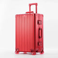 Bunnyfly 20/24/28 inch Travel Suitcase All Aluminum Rolling Luggage Boarding Box Trolley Case With Wheels Carry on Luggage