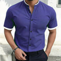 New style fashionable men's short-sleeved shirt | SAMAG