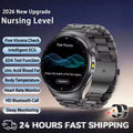 2026 New Health Sport ECG AI Diagnosis Smart Watches Men Heart Rate Blood Pressure IP68 Waterproof Smartwatches For Men Women