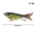 11.5cm 18.5g Balam Glide Bait Swimbait Joint Giant Pike | SAMAG