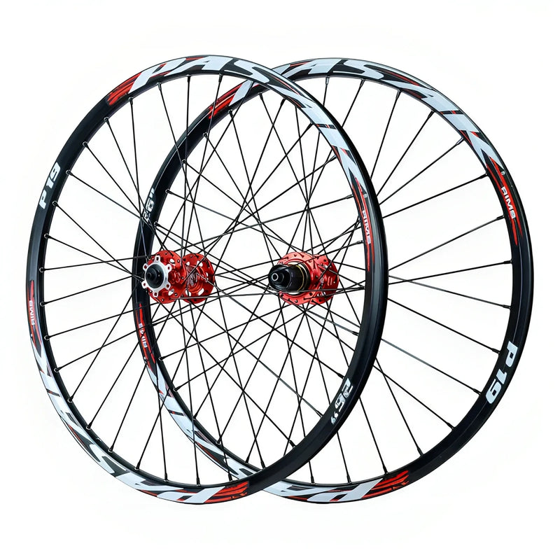 MTB bicycle wheels mountain bike wheel front2 rear4 bearing 26/27.5/29inch HG MS XD Six Hole Disc Brake QR100 135alloy hub thru
