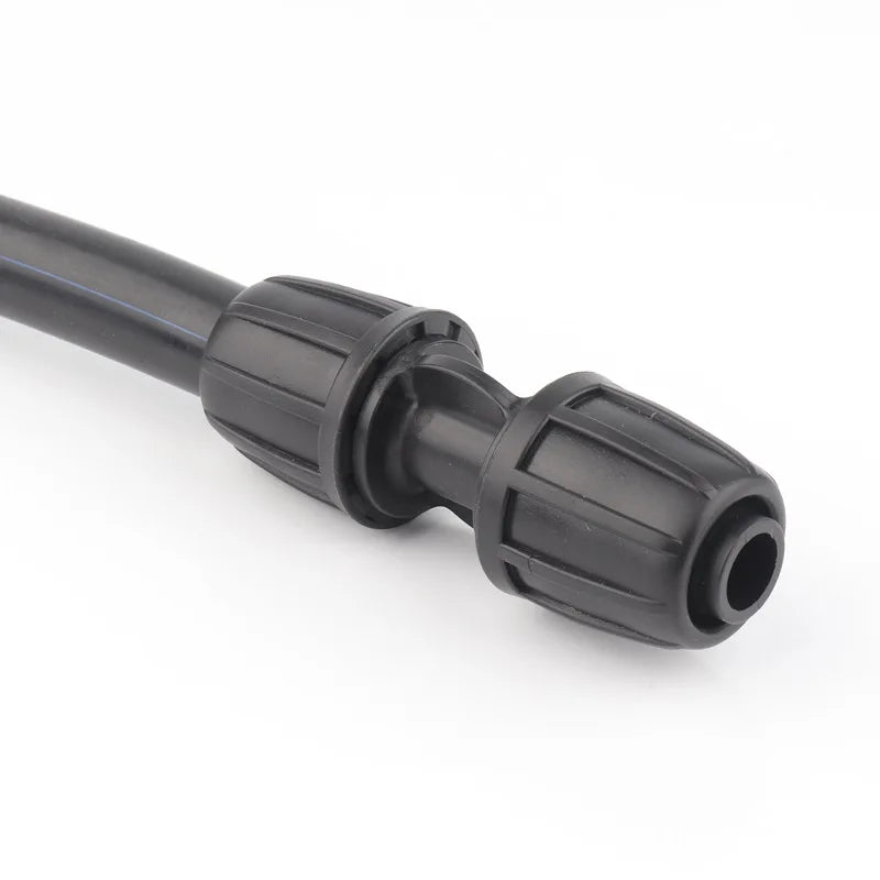2~10Pcs 16mm PE Pipe Connectors Garden Watering Irrigation Joints Agricultural Irrigation Quick Connector Straight Elbow Tee