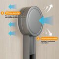 No Drill Wall Mount Door Hooks Suction Cup Robe for Kitchen Bathroom Adhesive Key - View 4 | SAMAG