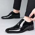 High Quality Casual Leather Business Shoes for Mens Classic Formal British Style Brand Oxford Shoes Flat Design Non-slip Loafers