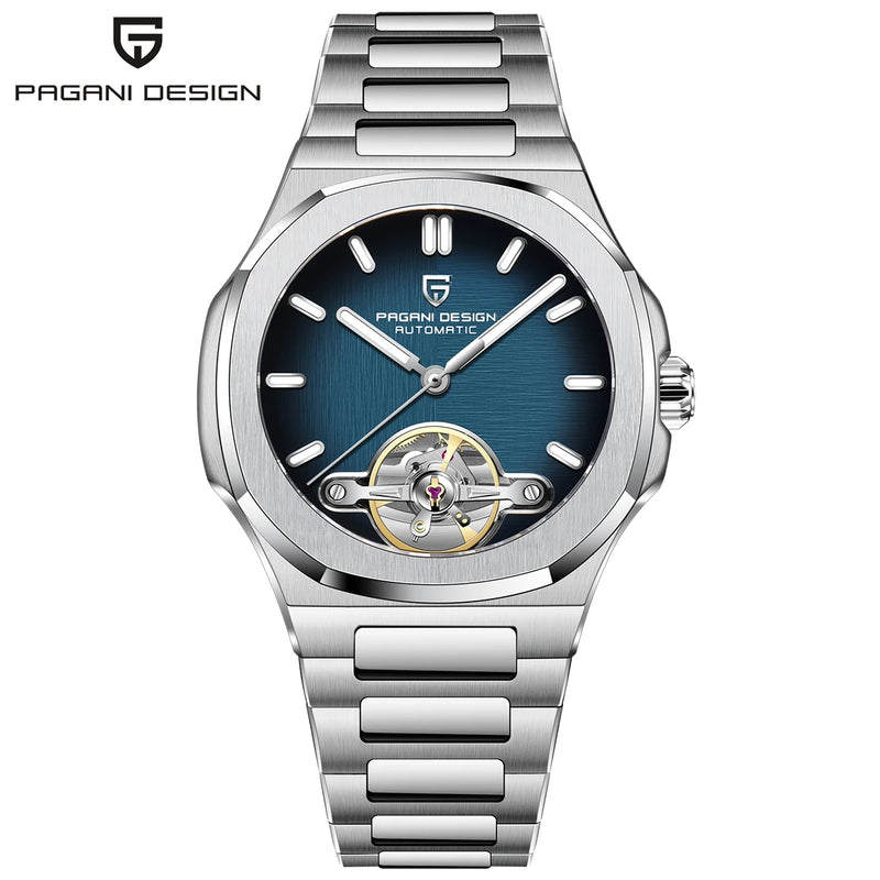 2026 New PAGANI DESIGN Skeleton Tourbillon Men's Watches Top Luxury Automatic Watch For Men Sporty Elegant Mechanical Wristwatch