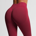 Seamless Fitness Pants Women's High Waist Yoga Leggings  High Stretchy Butt Lifting Breathable Sports Tights Women Gym Leggings