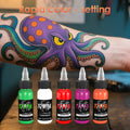 KVM 1oz (30ml) 7/14 Colors Professional Tattoo ink for Body Art Natural Plant Micro Pigment Permanent Tattoo Ink For Body Paint