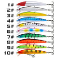 Fishing Lure Set Mini Hard Bait Minnow Floating Swing | SAMAG
