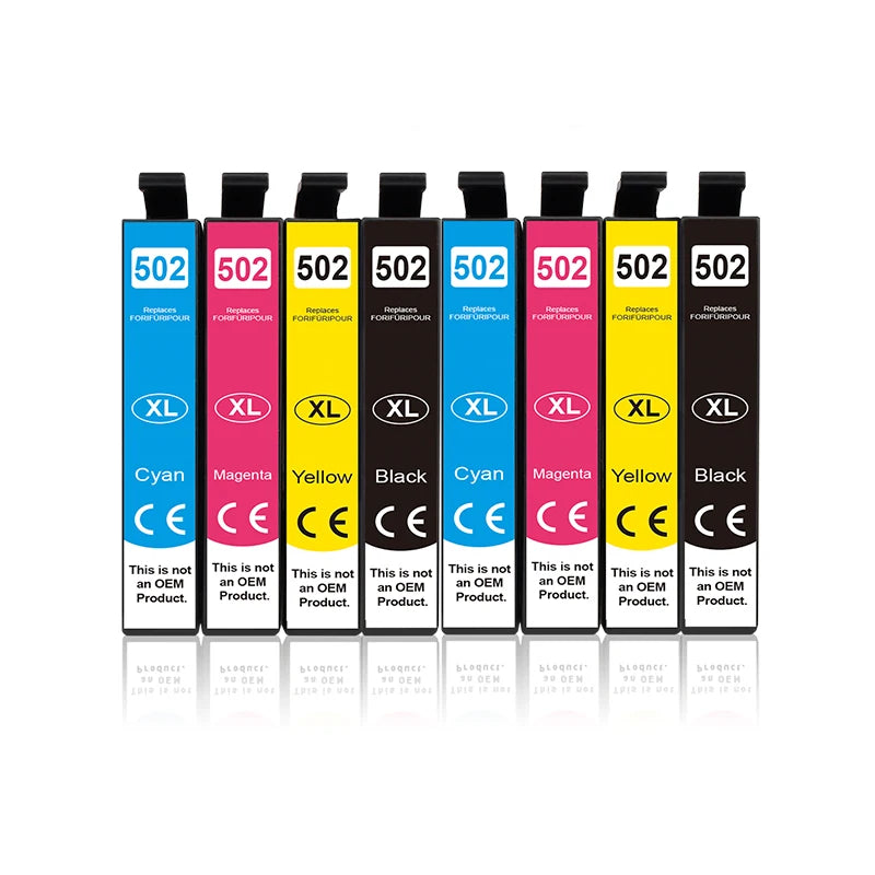502 XL 502XL Ink Cartridge For Epson T502XL Compatible Expression Home XP-5100 XP-5105 WorkForce WF-2860 WF-2865 printer