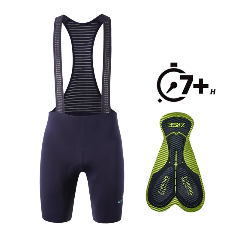 Men's Cycling Bib Shorts Seamless Outdoor Wear Bike Ride | SAMAG