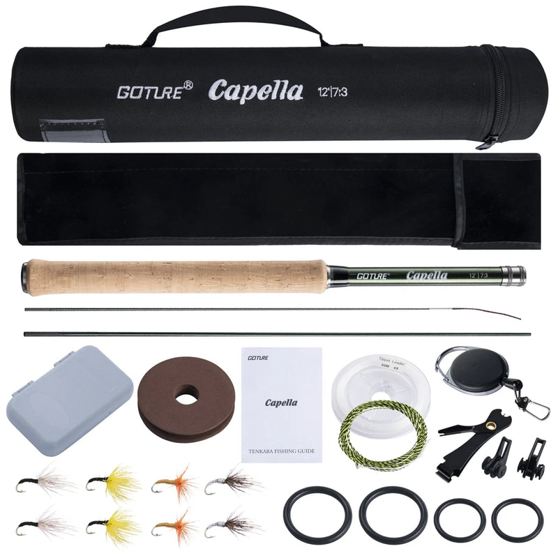Goture Tenkara Fly Fishing Rod Combo 3.6m Ultralight - View 2 | SAMAG