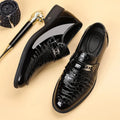 Men's business leather shoes, high-end casual leather shoes, light luxury formal wear, business British dress shoes
