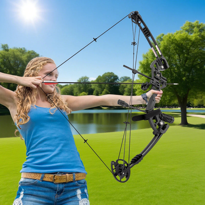 Right Handed Compound Bow Arrows Set, Archery Hunting | SAMAG