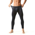Men Long John Tight Pants Underwear Lace Breathable Elastic Hip Soft Sexy Underpants Lingerie Hombre