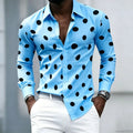 Men's shirt with polka dot print, trendy and personalized | SAMAG