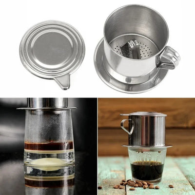 Vietnam Style Stainless Steel Coffee Drip Filter Maker | SAMAG