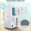 14,000 BTU Portable Air Conditioners Cools up to 750 Sq.Ft, 3-in-1 Quiet Portable AC Unit with Cool, Dehumidifier & Fan, Sleep Mode, 24H Timer, Remote Control & Installation Kits