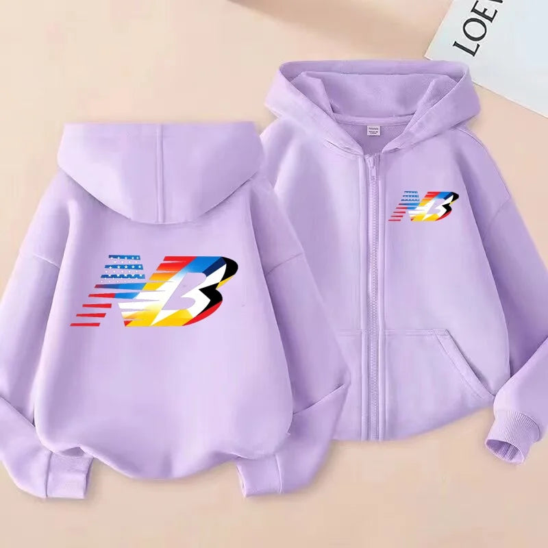 New Children's Sport - style Zipper Hooded Sweatshirt - View 15 | SAMAG