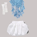Girls K - pop Off Shoulder Crop Top Tutu Skirt Kids Hip Hop - View 19 | SAMAG