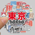 50 Pieces Tokyo Story Cartoon Stickers - Waterproof DIY Decals for Luggage, Laptops & Photo Albums RecordingYourLife Store