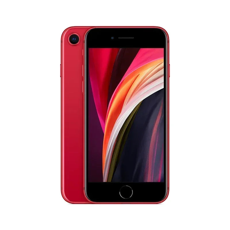 Original Unlocked Apple iPhone SE 2020 SE2 4G Mobile Phone 4.7'' True Tone A13 Hexa-Core Fingerprint 64GB/128GB Smartphone