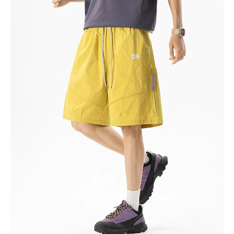Men's Cargo Shorts 5 Point Pants Multi Pocket Loose Fit | SAMAG